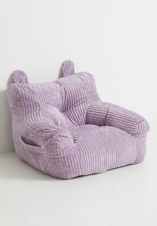 Pop Candy - Wide-rib corduroy armchair - pastel purple