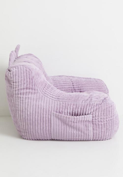 Pop Candy - Wide-rib corduroy armchair - pastel purple