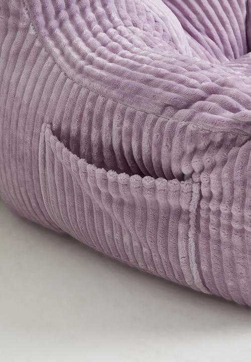 Pop Candy - Wide-rib corduroy armchair - pastel purple