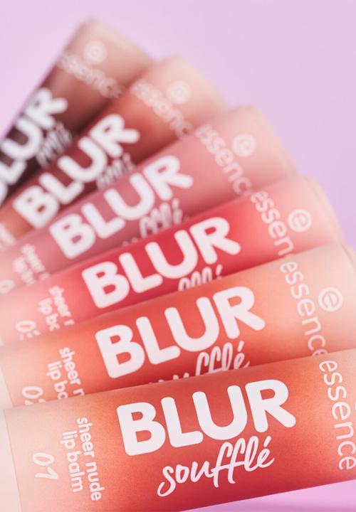 essence - BLUR soufflé sheer nude lip balm - 06 Nude Cocoa