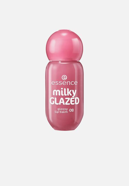 essence - milky GLAZED glossy lip balm - 08 Bubble Milk Tea