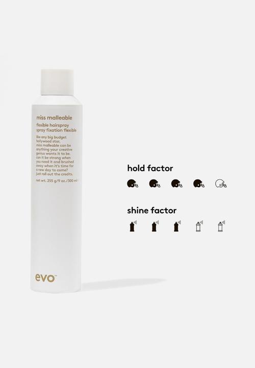 EVO - Miss Malleable Flexible Hair Spray - 300ml