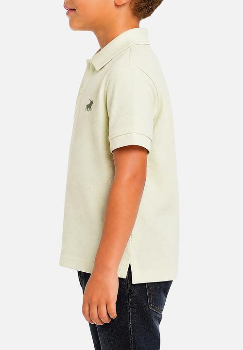 POLO - Boys Austin Ss Golfer - Soft Aloe