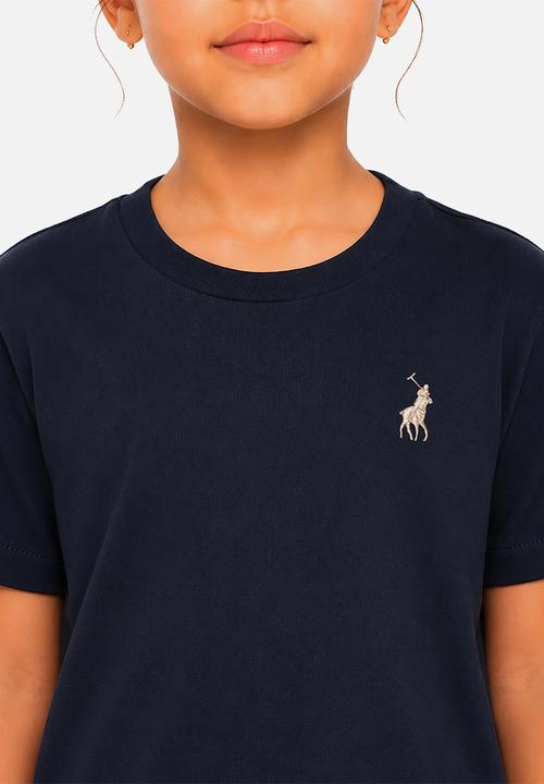 POLO - Girls Kelly Ss Tee - Navy