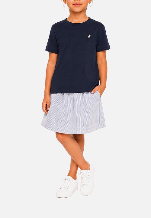 POLO - Girls Kelly Ss Tee - Navy