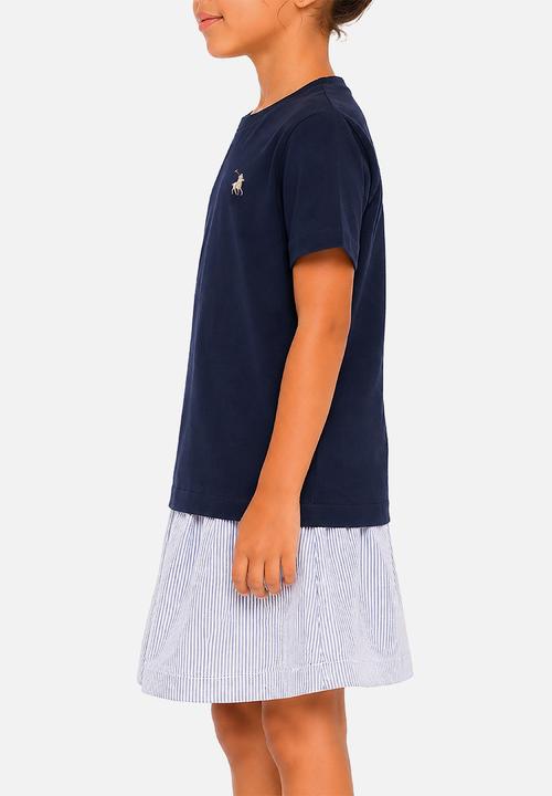 POLO - Girls Kelly Ss Tee - Navy