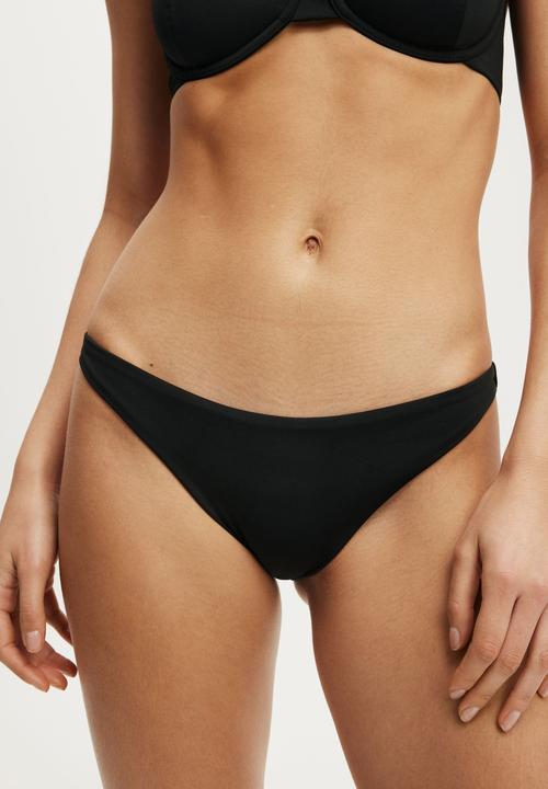 Cotton On - Full Bikini Bottom - Black