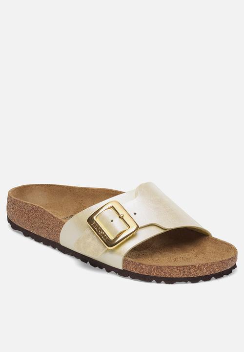 Birkenstock - Catalina Cushion Buckle narrow - graceful pearl white