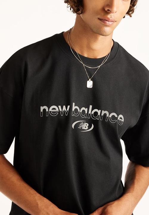 New Balance  - New Balance Trackside Tee - black