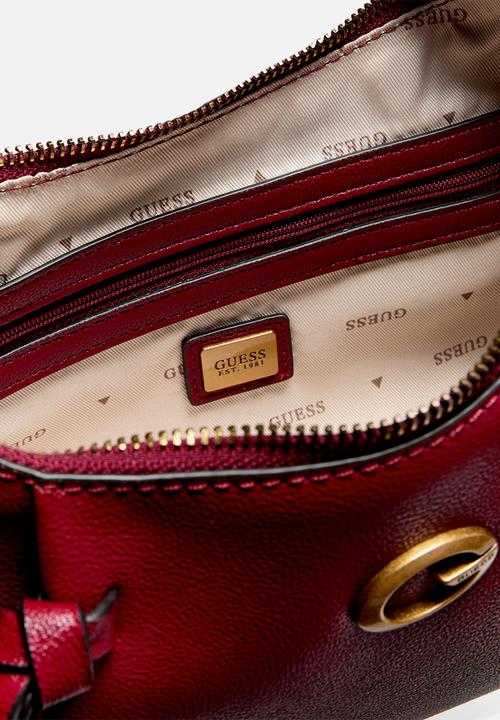 GUESS - Allegra Shoulder Bag -Red