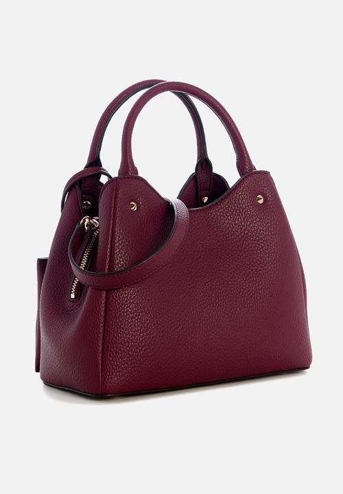 GUESS - Lorella Small Girlfriend Tote -Merlot