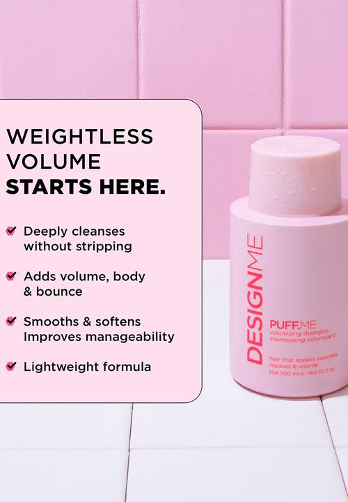 DESIGNME Haircare - PUFF.ME Volumizing Shampoo - 300ml