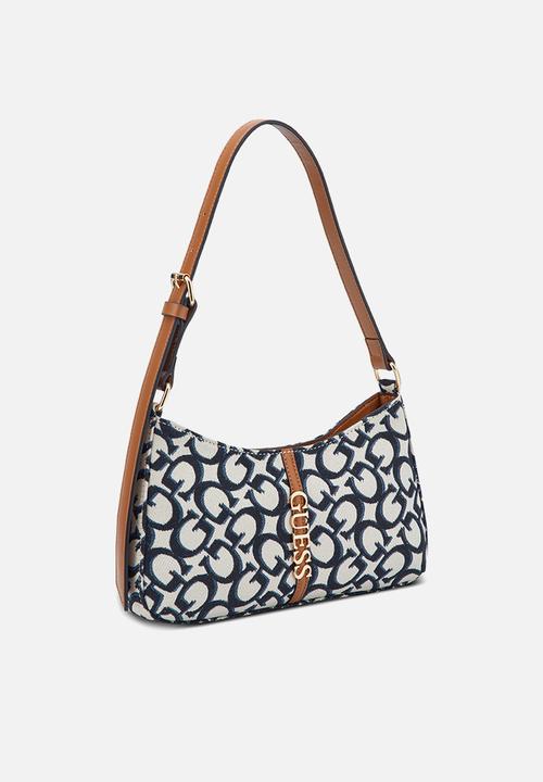 GUESS - Jerico Mini Shoulder - Navy Multi