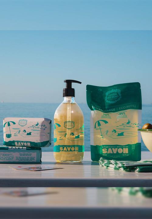Panier Des Sens - Eco Refill Marseille Soap 500ml - Olive