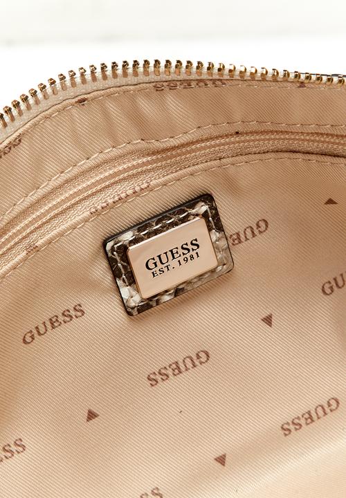 GUESS - Yvonne Mini Satchel -Natural