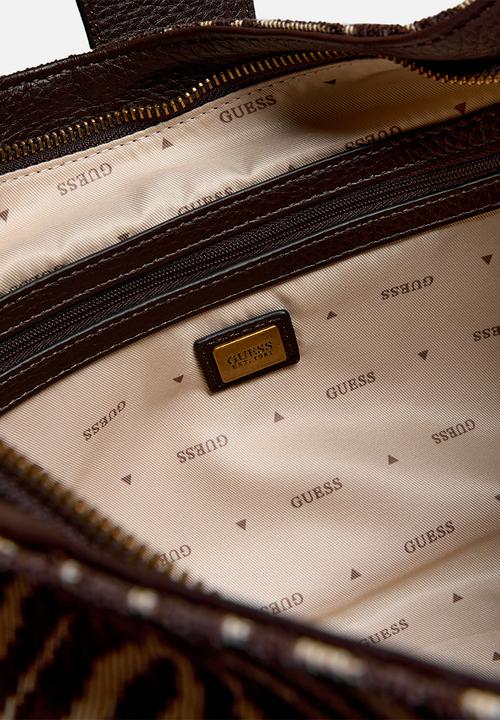GUESS - Camden Shoulder Bag -Brown