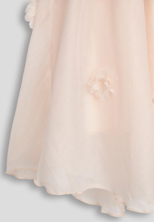 Pop Candy - Chiffon layered dress - light peach