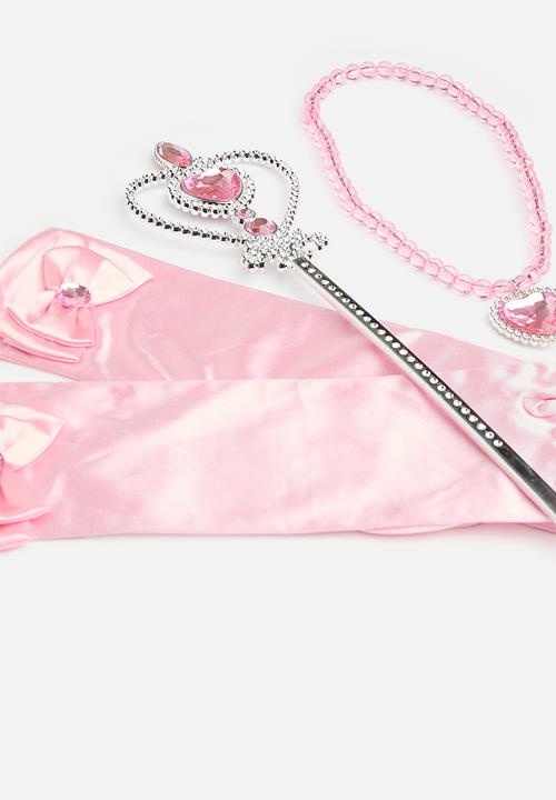 Pop Candy - Princess accessory set - pink & silver