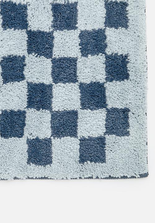 Pop Candy - Tufted bath mat - blue multi