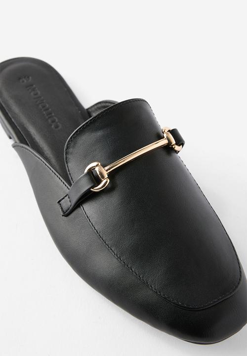Cotton On - Stella mule - black smooth