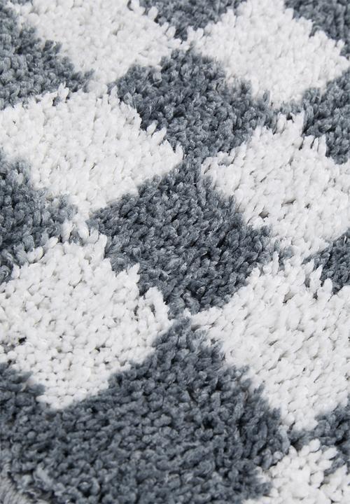 Pop Candy - Tufted bath mat - grey multi