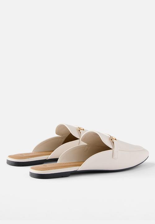 Cotton On - Stella mule - pebbled ivory