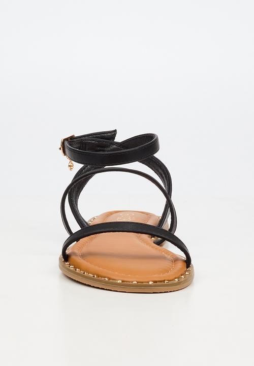 Miss Black - Alia 2 multi-strap sandal - black