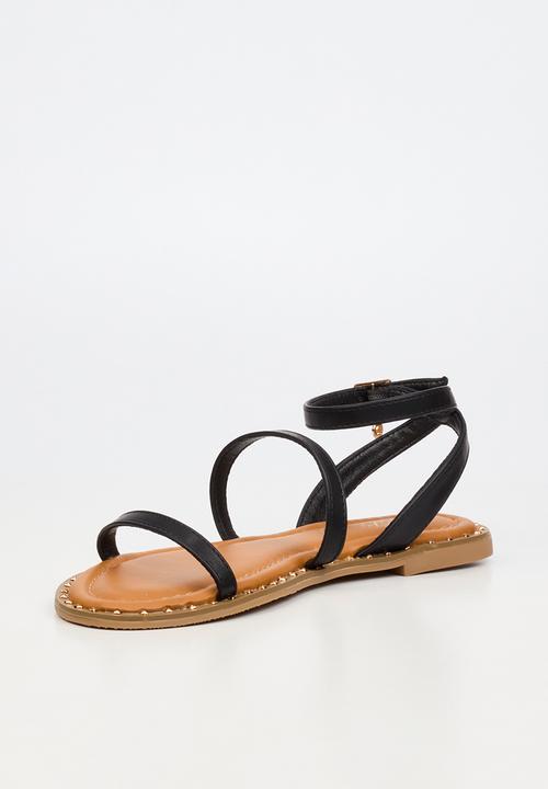 Miss Black - Alia 2 multi-strap sandal - black