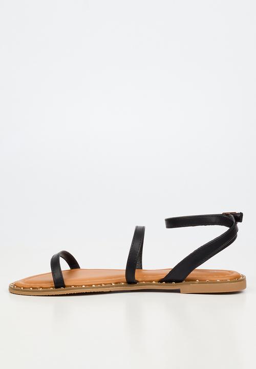 Miss Black - Alia 2 multi-strap sandal - black