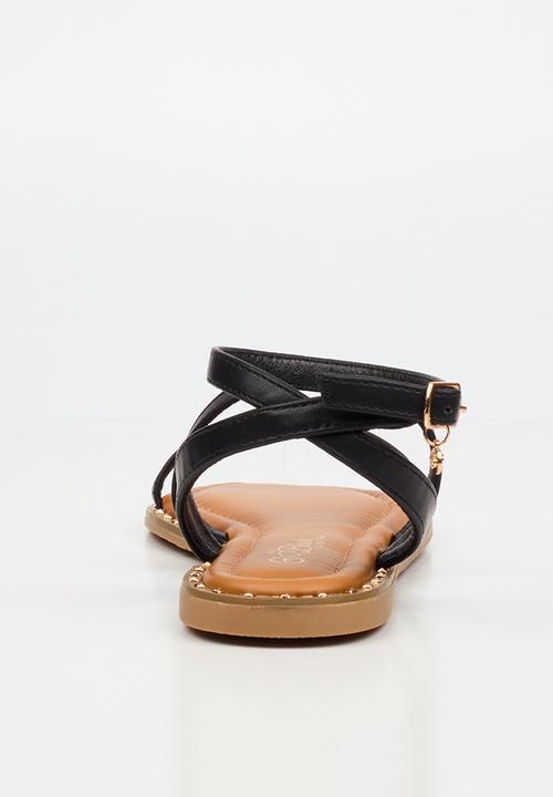 Miss Black - Alia 2 multi-strap sandal - black