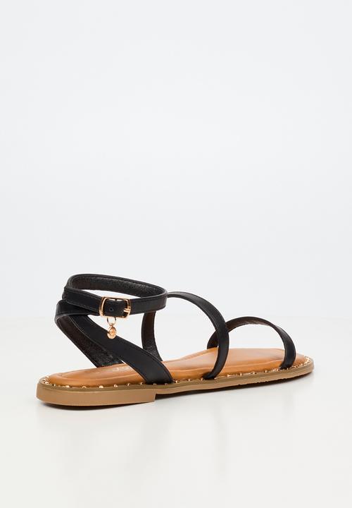 Miss Black - Alia 2 multi-strap sandal - black