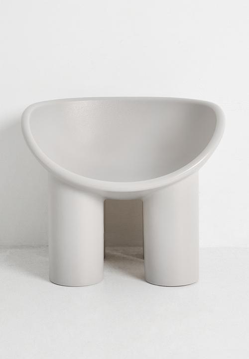 Pop Candy - Elephant leg occasional chair - off white