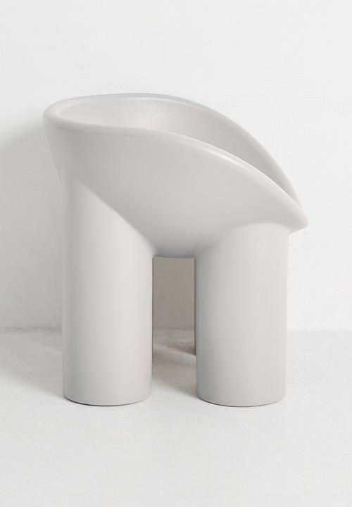 Pop Candy - Elephant leg occasional chair - off white