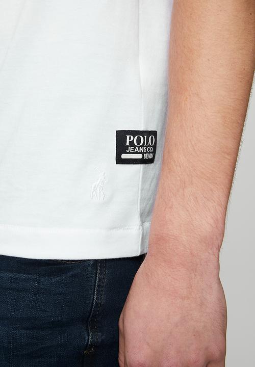 POLO - Mens pjc vhs graphic tee - white