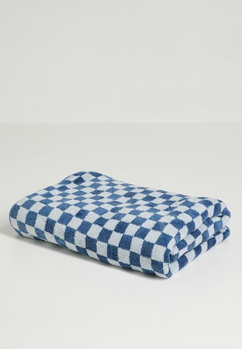 Pop Candy - Checkered body towel - dark blue