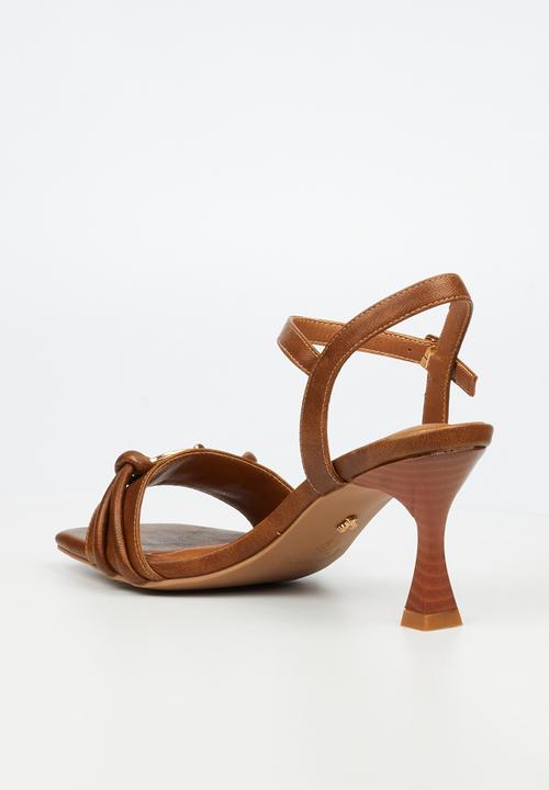 Butterfly Feet - Vanca 2 ankle strap heel - brown