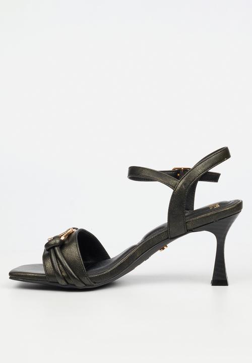 Butterfly Feet - Vanca 2 ankle strap heel - black