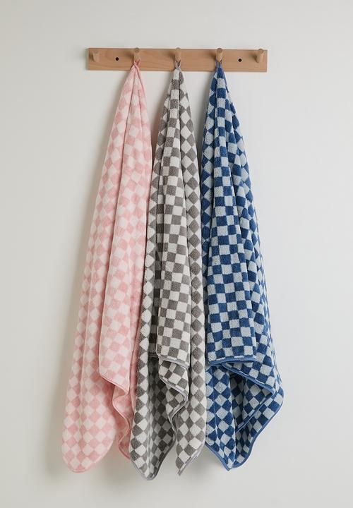 Pop Candy - Checkered body towel - pink