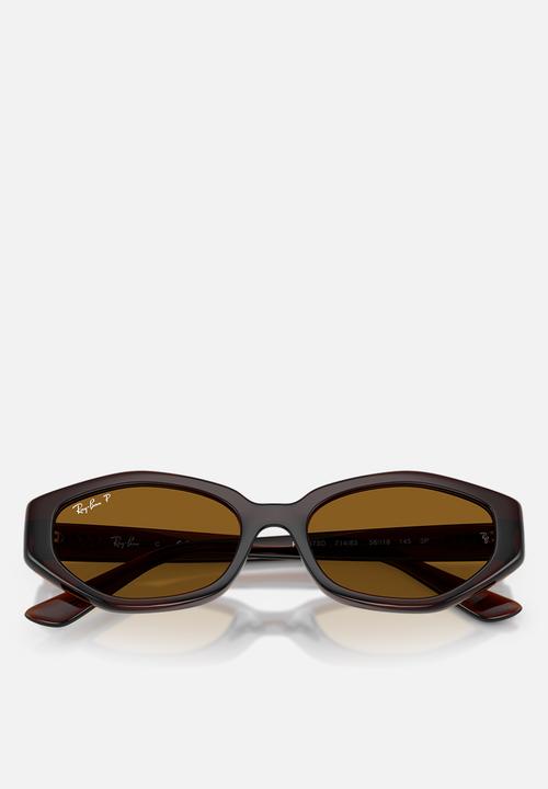 Ray-Ban - 0RB4473D 56mm Eyewear - Dark Brown