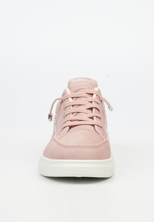 Viabeach - Lipton 1 casual elastic lace sneaker - pink