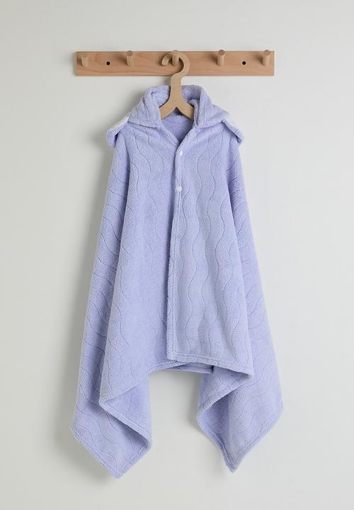 Pop Candy - Elephant hooded towel - blue