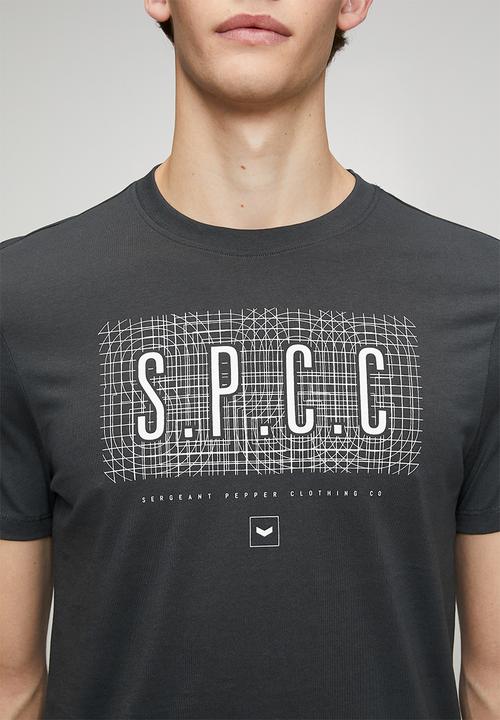 S.P.C.C - Aven Tee  - Dark Grey