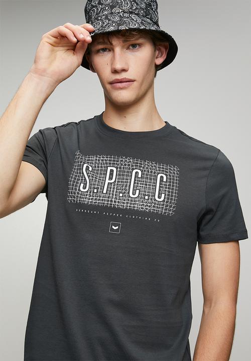 S.P.C.C - Aven Tee  - Dark Grey