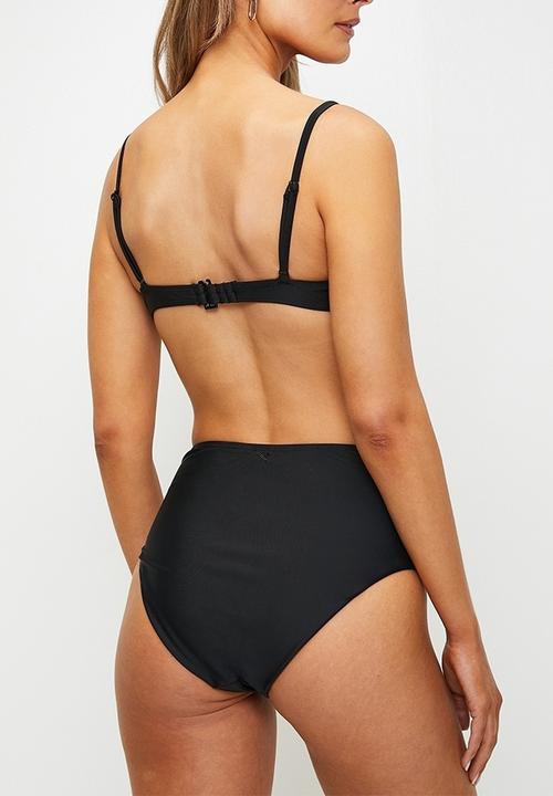 Lizzy - Ladies bikini bottom - black