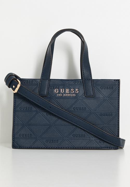 GUESS - Ahb Finneas Mini Tote - Navy