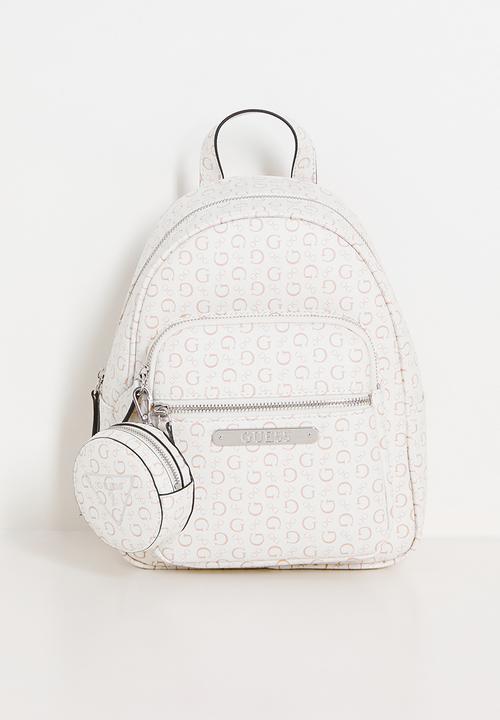 GUESS - Ahb Solena Backpack -  White