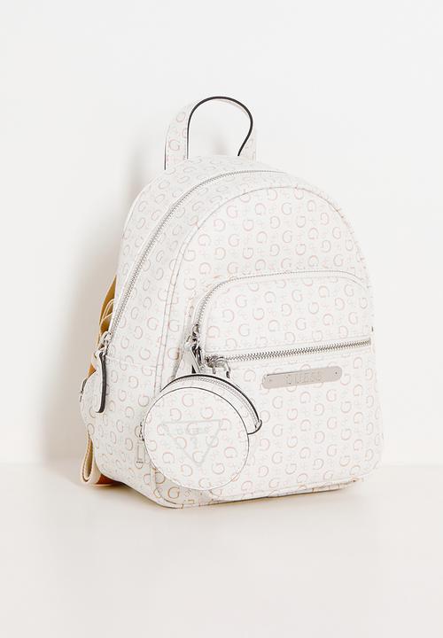 GUESS - Ahb Solena Backpack -  White