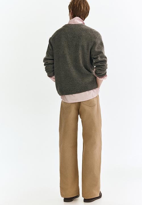 H&M - Relaxed fit trousers - beige