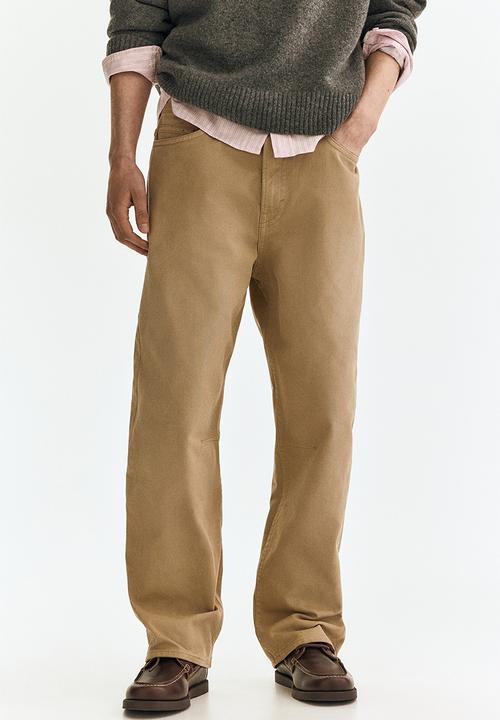 H&M - Relaxed fit trousers - beige