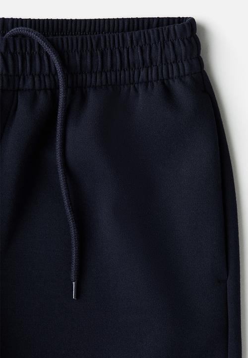 H&M - Relaxed fit interlock shorts - navy blue